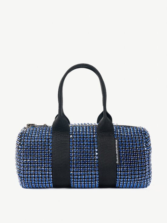 Alexander Wang Cruiser Cobalt Crystal Mini Duffle Bag - Picture 1 of 12